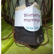Blueberries Mornings Soap Cake